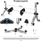 Pool Filter Cleaning System and Cleaner Stand Solid Aluminum Shaft- Compatible - Image 6