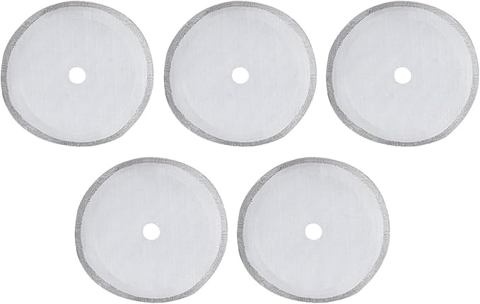 5Pcs Stainless Steel Coffee Mesh Filter, Portable Reusable Cofffe Pot Mesh - Image 6