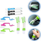 VILLCASE 8pcs Window Groove Cleaning Brush Set Stiff Bristles - Image 3