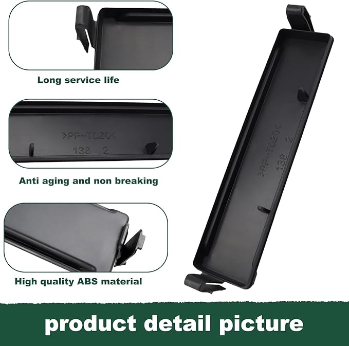 AC Cabin Air Filter Plate Cover Door Panel Fit - Image 2