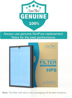 SimPure HP8 Original HEPA Replacement Filter Compatible - Image 3