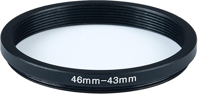 46mm to 43mm Step-Down Ring Filter Adapter - Image 2