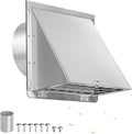 4 Inch Dryer Vent Cover Outside by JYINCPED