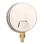 MEASUREMAN 4" Dial Size, Glycerin Filled Plumbing Pressure Gauge, Stainless - Image 2