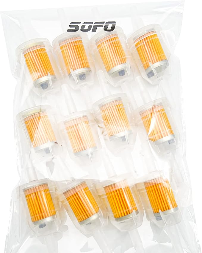 SOFO 12 Pack Inline Fuel Filters 1/4 Inch x 5/16 Inch - Image 7