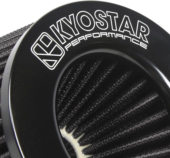 Universal 3/3.5/4" High-Flow Air Filter, Reusable Cone Cold Air Intake - Image 8