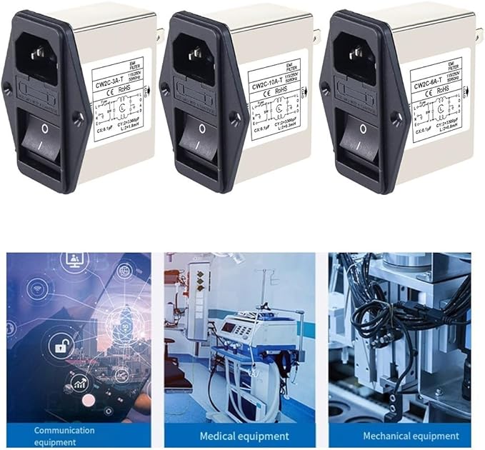 IEC Power Filter, Inlet Power Socket, IEC Socket Power Filter - Image 7