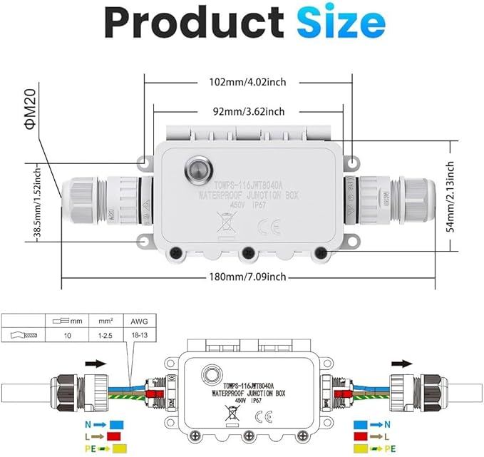 16A Outdoor Waterproof Control Pool Filters Garden Pumps - Image 5
