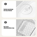 Sink Filter Basket, Efficient Drainage Design, Suction Cup Sink Rack, Kitchen - Image 5
