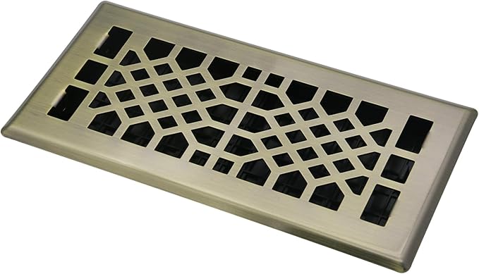 Bronze Color Floor Register Heavy Duty Walkable Steel Ease Adjust Air Vents by JATOHOME