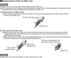AWO ET-EMF510 Replacement Projector Air Dust Filter Fit - Image 6