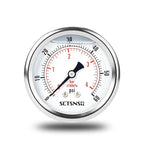 2-1/2" Dial Size, 0-60 Psi Low Pressure Gauge, Glycerin Liquid Filled, 1/4" NPT by SCTSNSR
