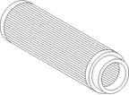RAParts Gehl Skid Steer Outer Air Filter - Image 2