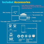 ALTHY Faucet Water Filter, BPA-Free Sink Tap Water Purifier, Certified Reduces - Image 6