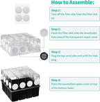 5 Set Monotub with Filter Disks 43.5 Quart Mushroom Grow Kit Vegetable Planting - Image 4