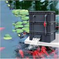 GRRICEPL Fish Tank Filter Box, Waterfall Bio-Filtration Aquarium, Turtle Tank by GRRICEPL