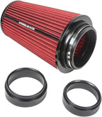 Universal 3/3.5/4" High-Flow Air Filter, Reusable Cone Cold Air Intake - Image 6
