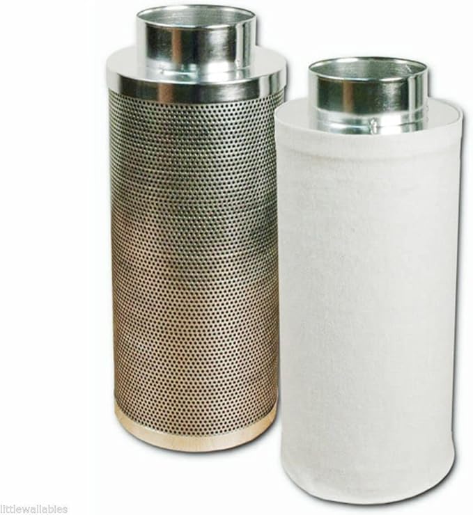 ARC-POWER 8" x 40" Hydro Activated Carbon Scrubber Odor Control Filter - Image 2