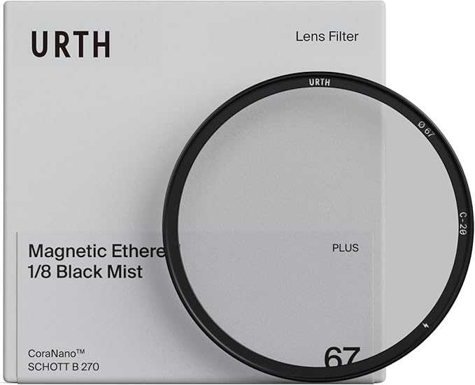 Urth 49mm Magnetic Ethereal Black Mist ⅛ Diffusion Lens Filter by Urth