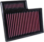 K&N High-Flow Original Lifetime Engine Air Filter: Increase Power: Premium - Image 3