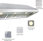 CT Copper Tailor Sloped Copper Vent Hood Wall Mount, 1150 CFM Exhaust Fan - Image 7