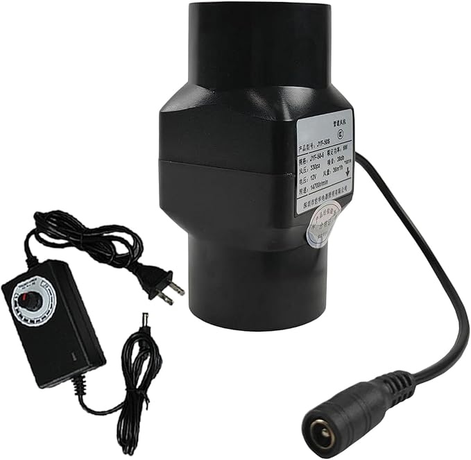 2 Inch Inline Duct Fan 12v Ventilation Fan by Unknown