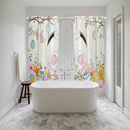 Easter Window Curtains 72 Inch Long 2 Panel Set, Rod Pocket Long Curtains & - Image 5