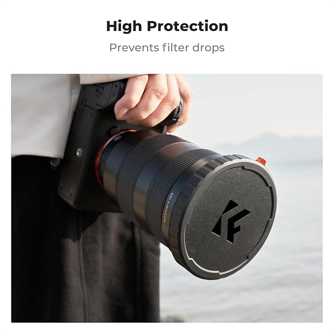 K&F CONCEPT 72mm Variable ND Lens Filter Cap TPU Material Filter Cap Only - Image 4