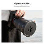 K&F CONCEPT 82mm Variable ND Lens Filter Cap TPU Material Filter Cap Only - Image 4