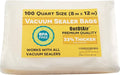 100 Vacuum Sealer Bags: Quart Size by OutOfAir Works by OutOfAirVacuumSealerBags