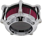 Harley Air Cleaner Chrome See Through Intake Filter Kit Cnc Cut - Image 4