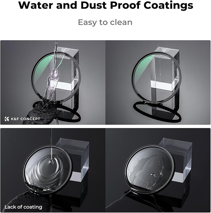 K&F CONCEPT 52mm MC UV Lens Protection Filter - Image 5