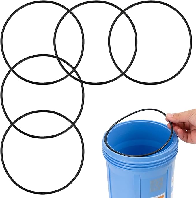 10-pack Water Filter O-rings, 5.51 Inch Sealing Gaskets - Image 3