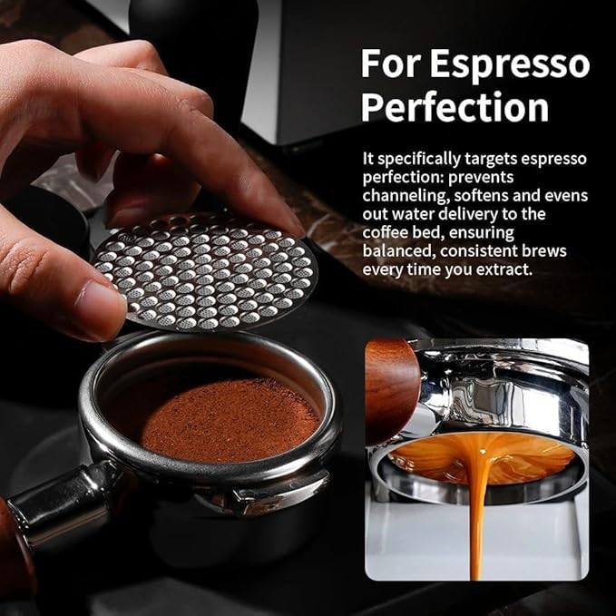 watchget 58.35mm Espresso Puck Screen Reusable Mesh Coffee Filter 0.8mm - Image 6