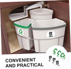 Removable Garbage Can Labels Waste Sorting Stickers Bathroom Trash Bin Combo - Image 7