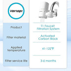 Faucet Water Filter for Sink, Rapid Flow - Image 8