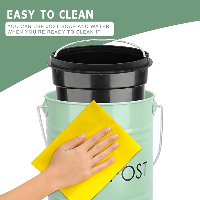 Vipush Compost Bin Kitchen Countertop Composter - Image 6