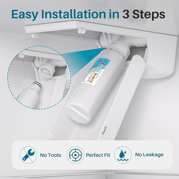 ICEPURE Alkaline LT1000PC Refrigerator Water Filter Replacement - Image 8