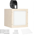 Vikua 12"x12" HEPA Horizontal Laminar Flow Hood Suitable by Vikua