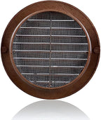 VENTS-US - 6" Brown Round Plastic Vent Cover - - Image 5