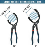 Oil Filter Wrench Set, Oil Filter Removal Tool, No Slipping - Image 4