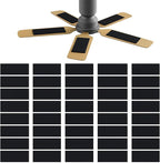 40 Pcs Ceiling Fan Filters for Blades, Fan Air Purifier Pads by Zejoot