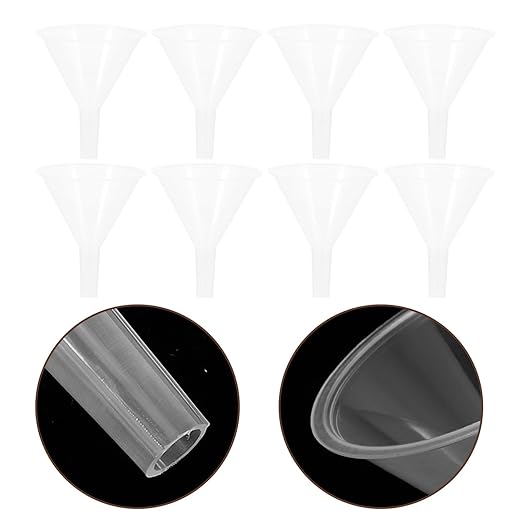 Veemoon 20pcs Short Stem Lab Funnels 60mm - Image 9