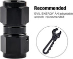 EVIL ENERGY 12AN Female to 12AN Female Straight Swivel Coupler Union Fitting - Image 4