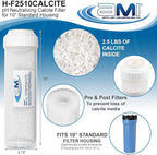APPLIED MEMBRANES INC pH Neutralization Water Filter Cartridge | Calcite Filter - Image 2