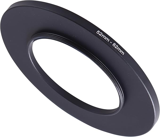 52-82mm Step-Up Ring Adapter, 52mm to 82mm Step Up Filter Ring by NFODCeilingFanWithLights