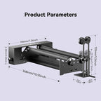 Longer Laser Engraver Rotary Roller - Image 8