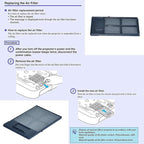 AWO Replacement Projector Air Filter Fit - Image 6