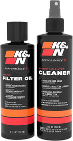 K&N Air Filter Cleaning Kit: Squeeze Bottle Filter Cleaner and Blue Oil Kit; - Image 2