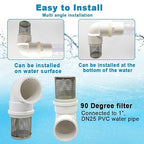 Cotonlake1 inch Stainless Steel Filter Cover Connected to 90 degree elbow 1" - Image 5